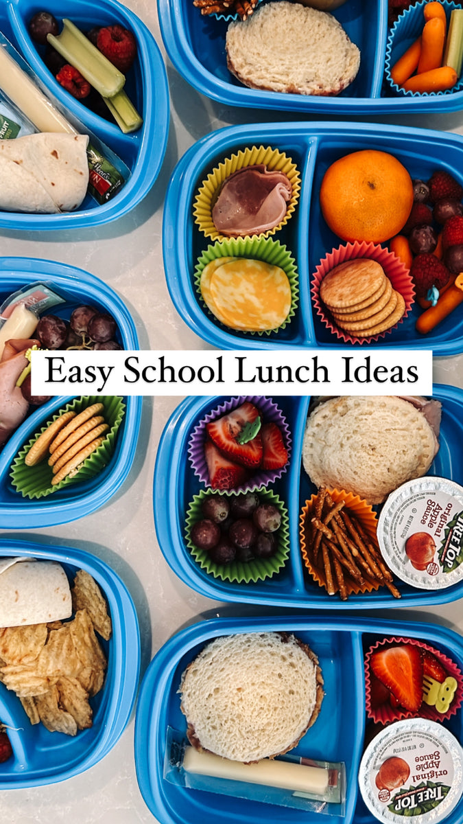 Easy Ideas for Creative Take-to-School Lunches!