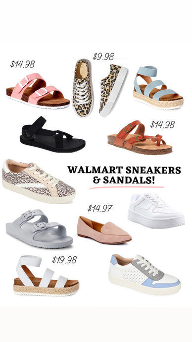 The cutest Spring shoes from Walmart